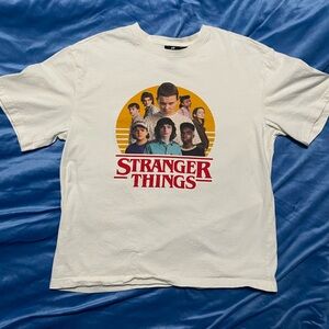 Stranger Things T-shirt Mens M H&M Netflix TV Show Series